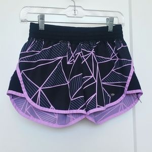 Champion sz XS black and purple athletic shorts.